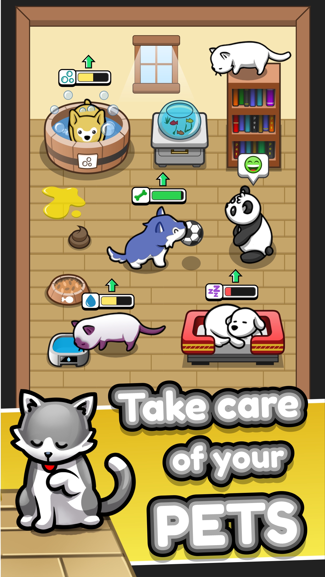 اسکرین شات 1 بازی Pet Idle