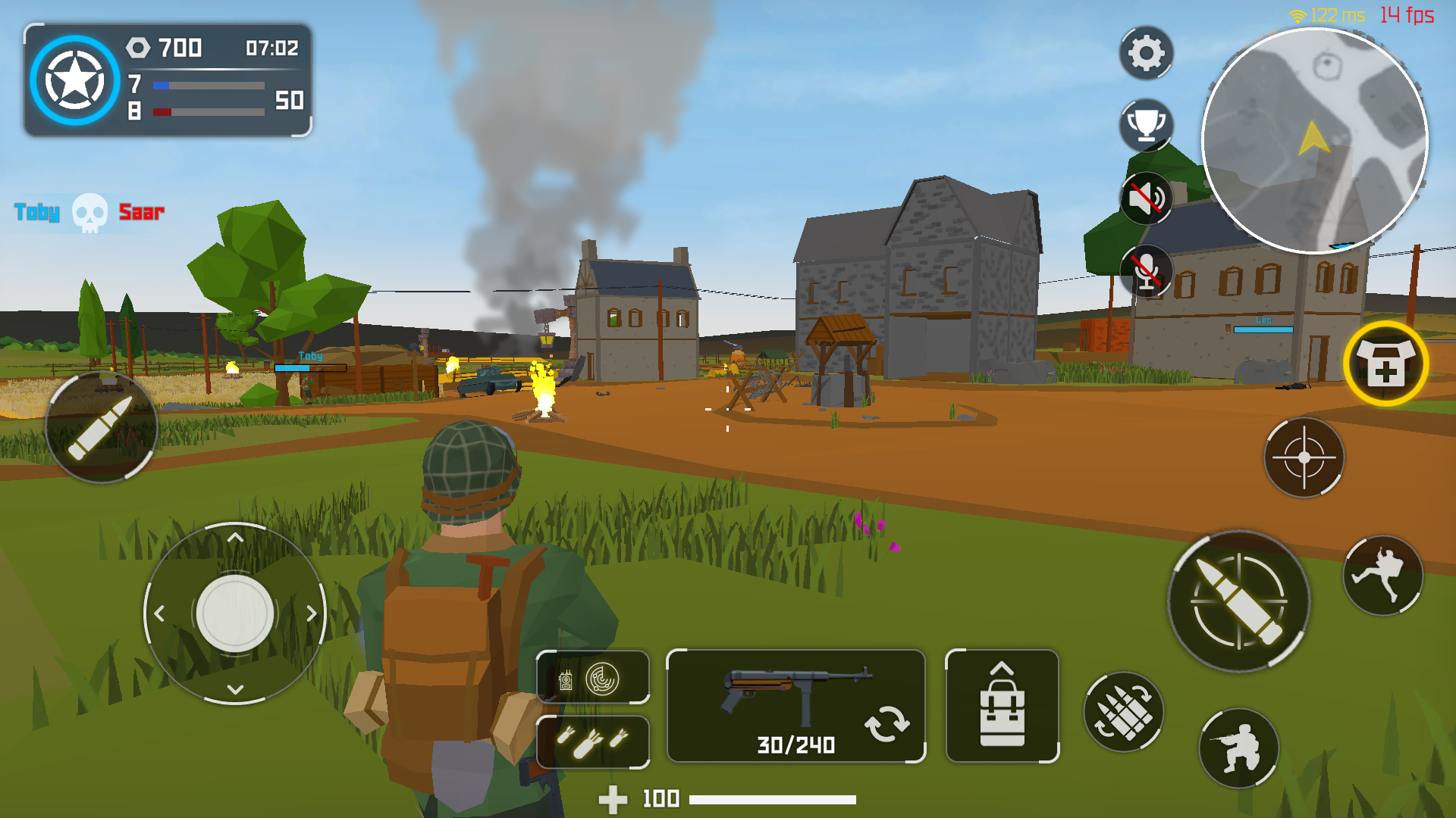 اسکرین شات 5 بازی Raidfield 2-Online WW2 Shooter