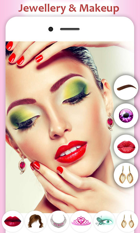 اسکرین شات 3 برنامه You Makeup Photo Editor