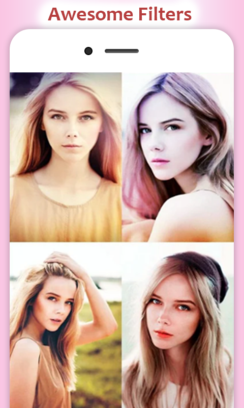 اسکرین شات 2 برنامه You Makeup Photo Editor