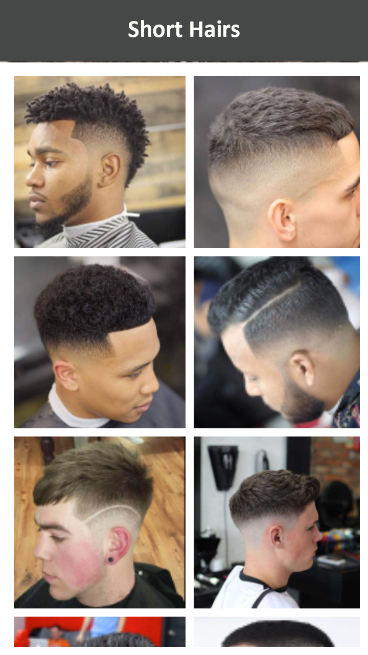 اسکرین شات 5 برنامه Latest Boys Hair Styles