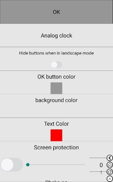 اسکرین شات 2 برنامه Always visible Home button