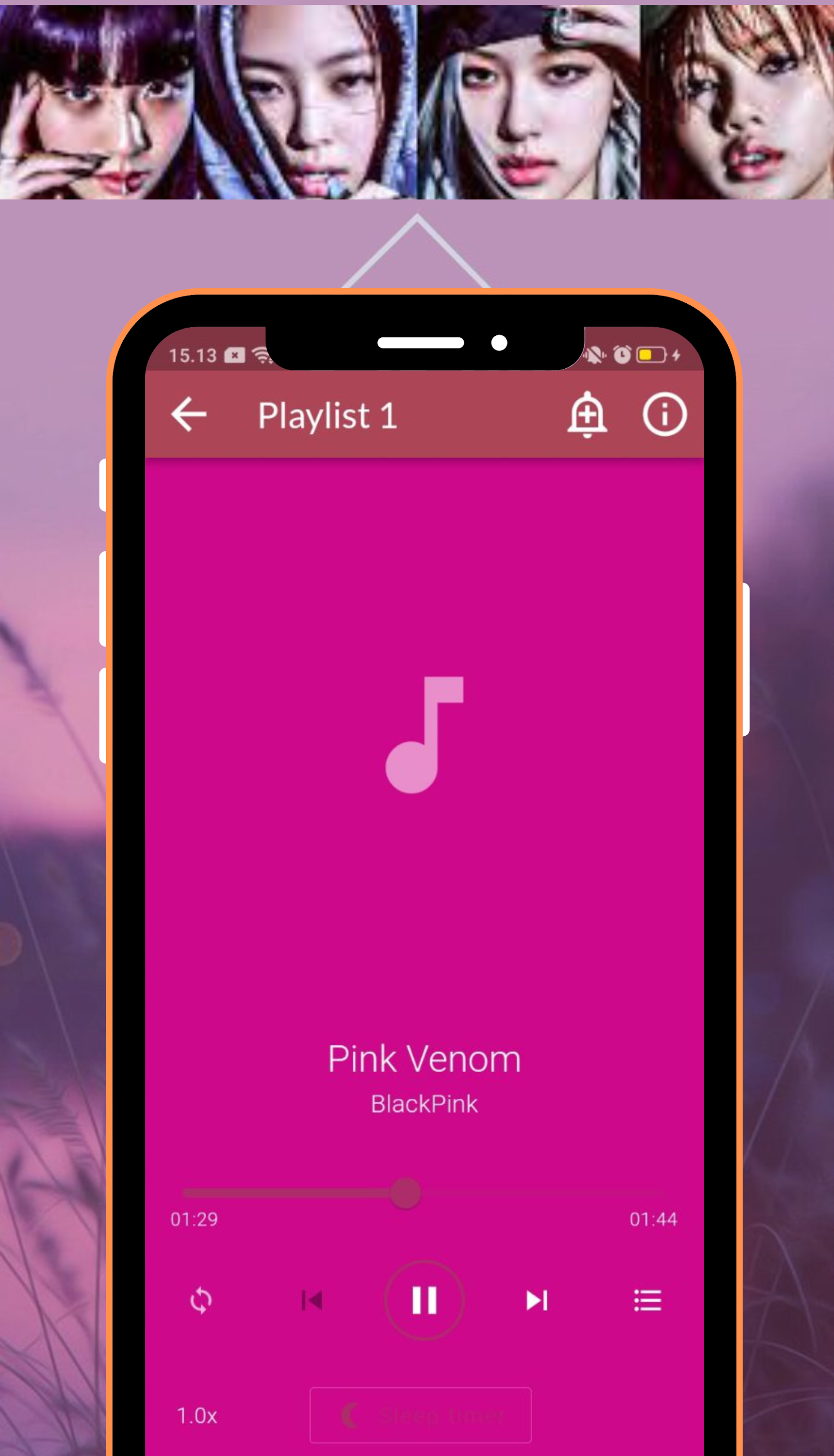 اسکرین شات 3 برنامه MUSIC BlackPink Venom