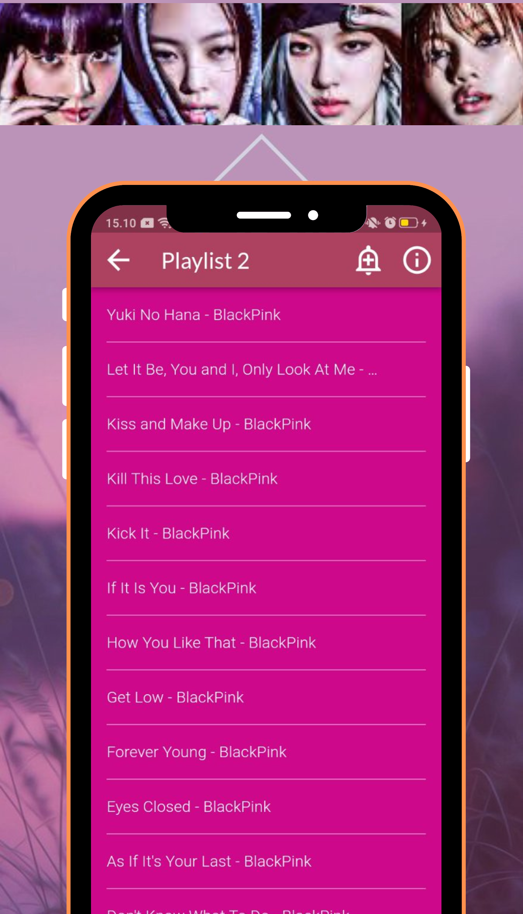 اسکرین شات 4 برنامه MUSIC BlackPink Venom