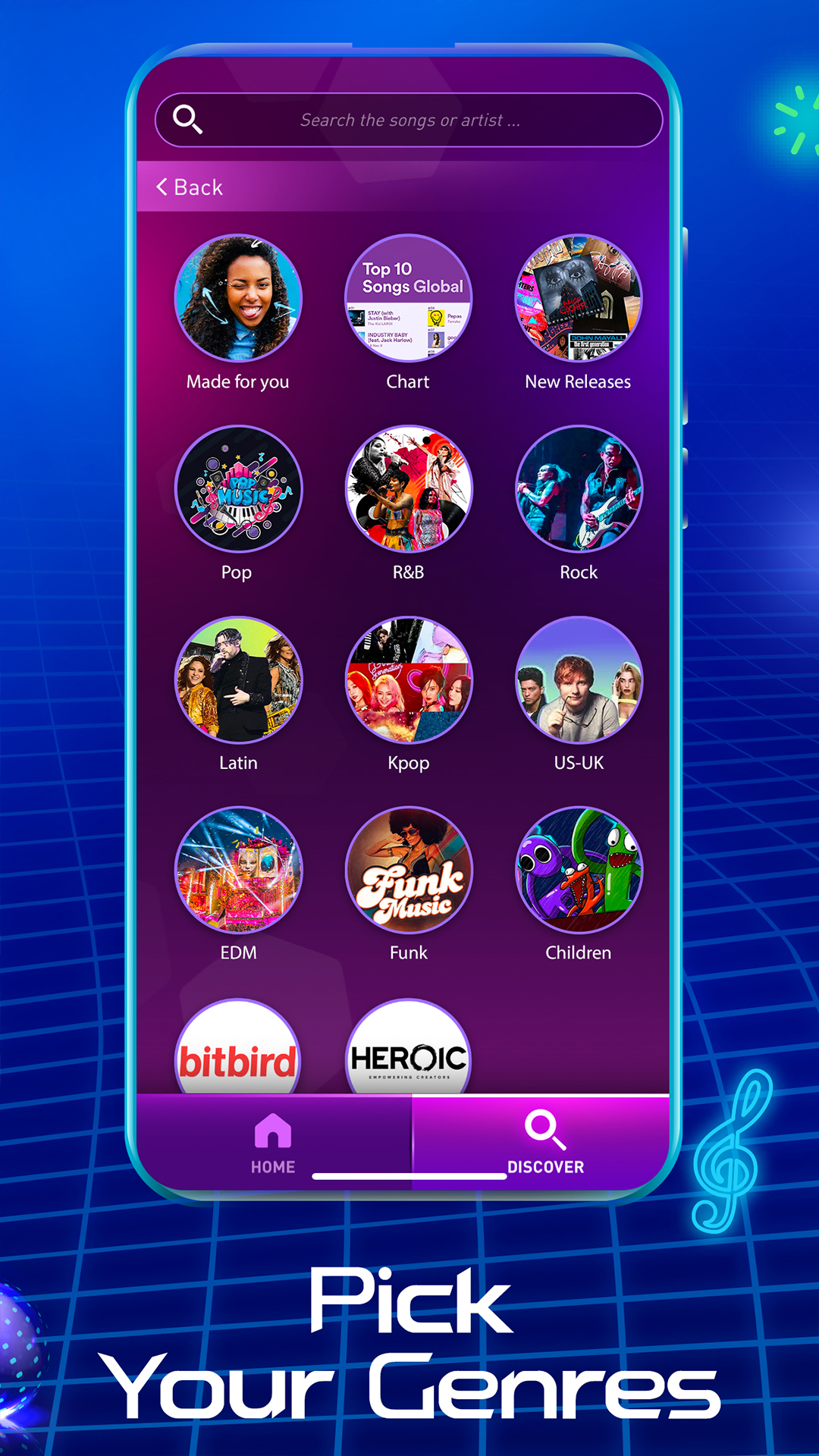 اسکرین شات 5 بازی Tiles Hop EDM Rush Music Game