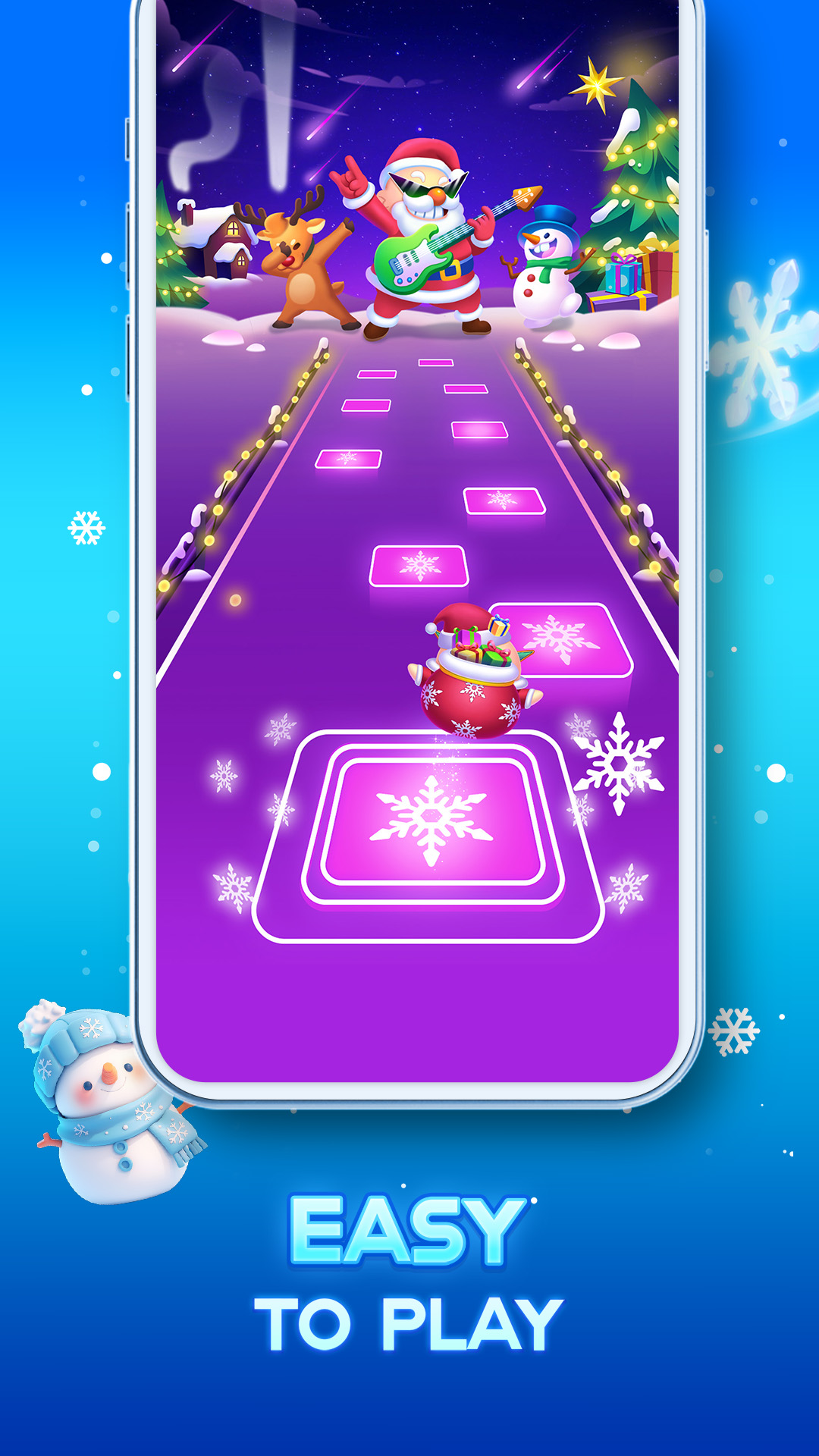 اسکرین شات 1 بازی Tiles Hop Music & Ball Game