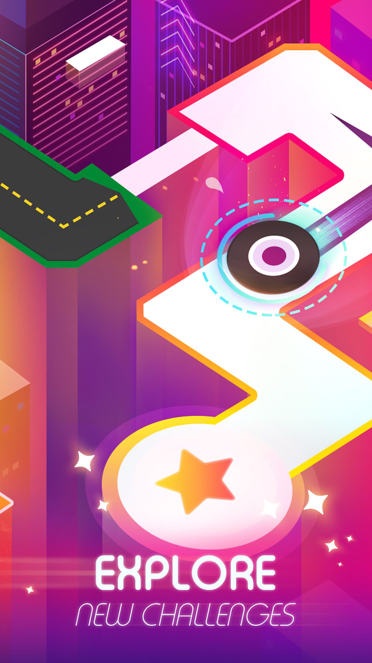 اسکرین شات 3 بازی Dancing Ballz: Magic Tiles