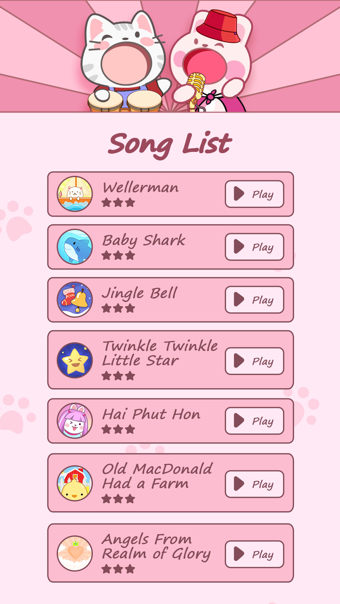 اسکرین شات 3 بازی Duet Friends: Cute Music Games