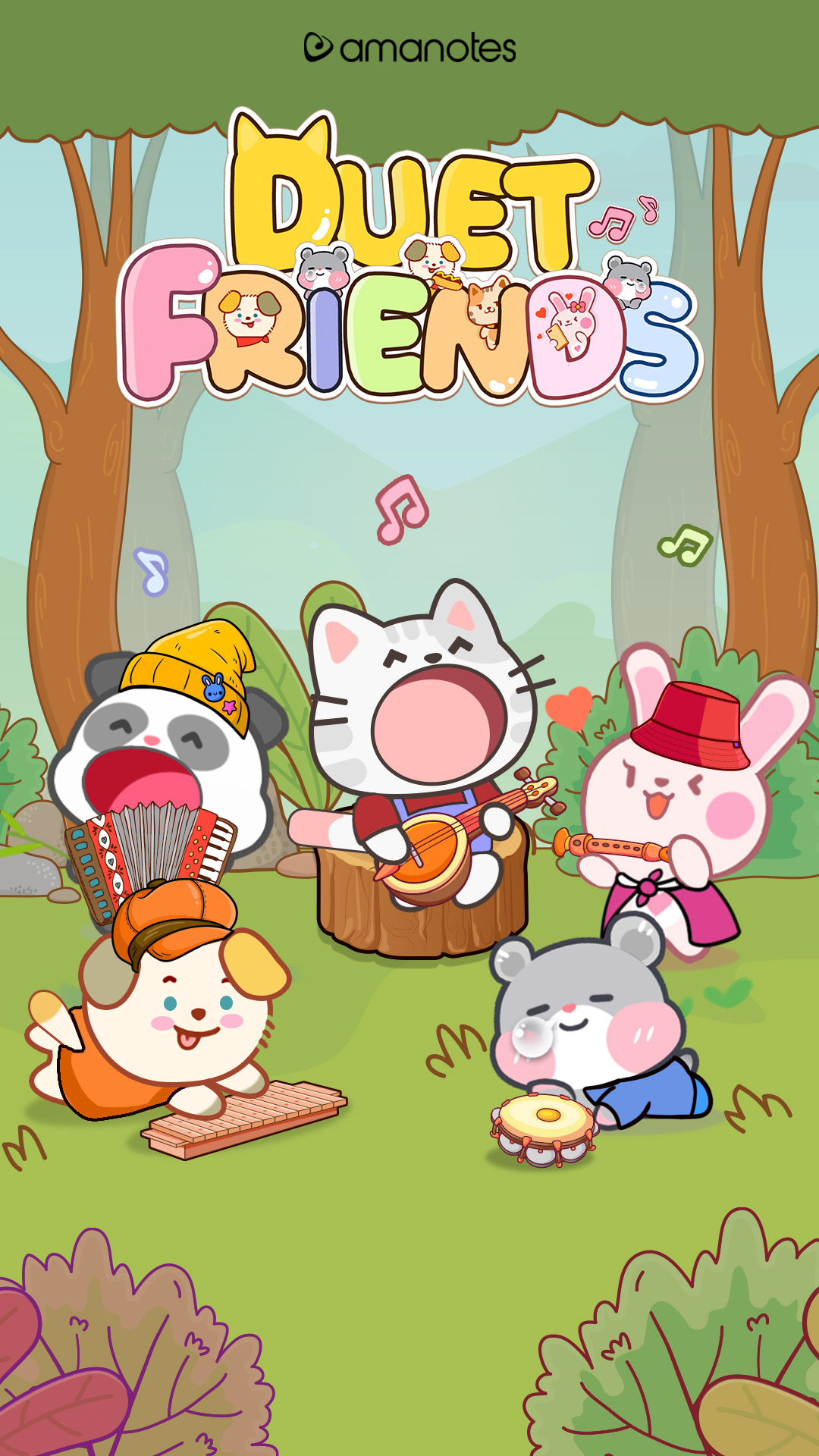 اسکرین شات 1 بازی Duet Friends: Cute Music Games