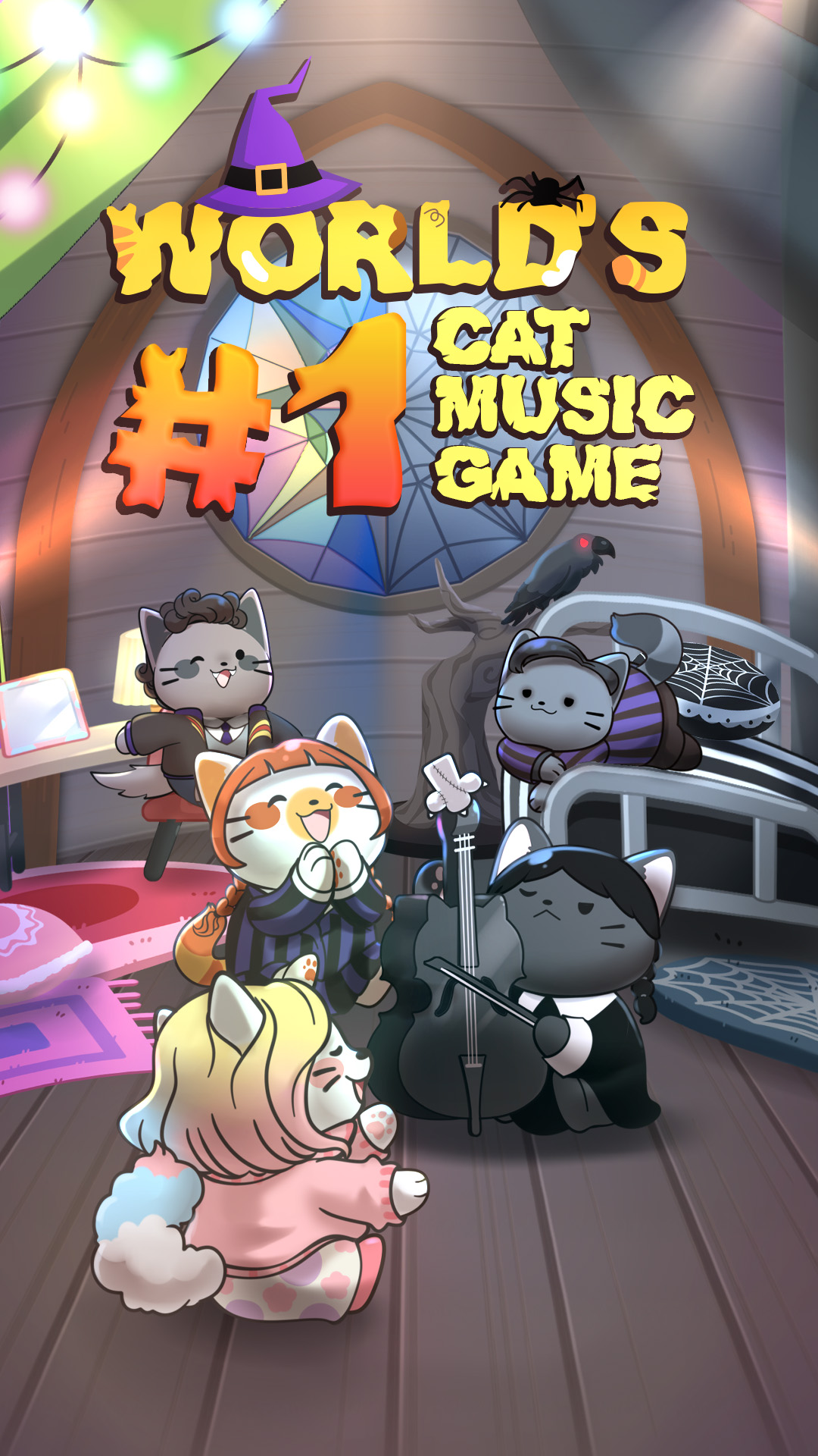 اسکرین شات 5 بازی Duet Cats: Music & Meow Game