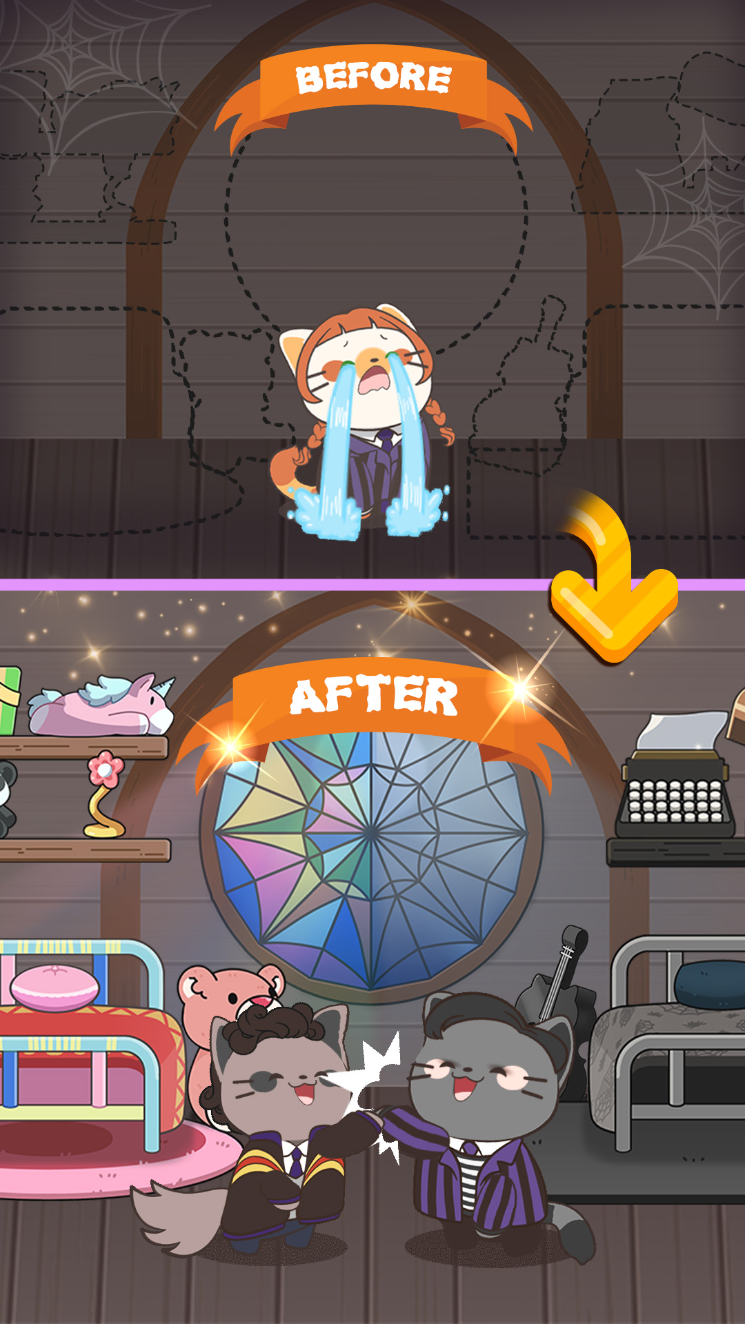 اسکرین شات 3 بازی Duet Cats: Music & Meow Game