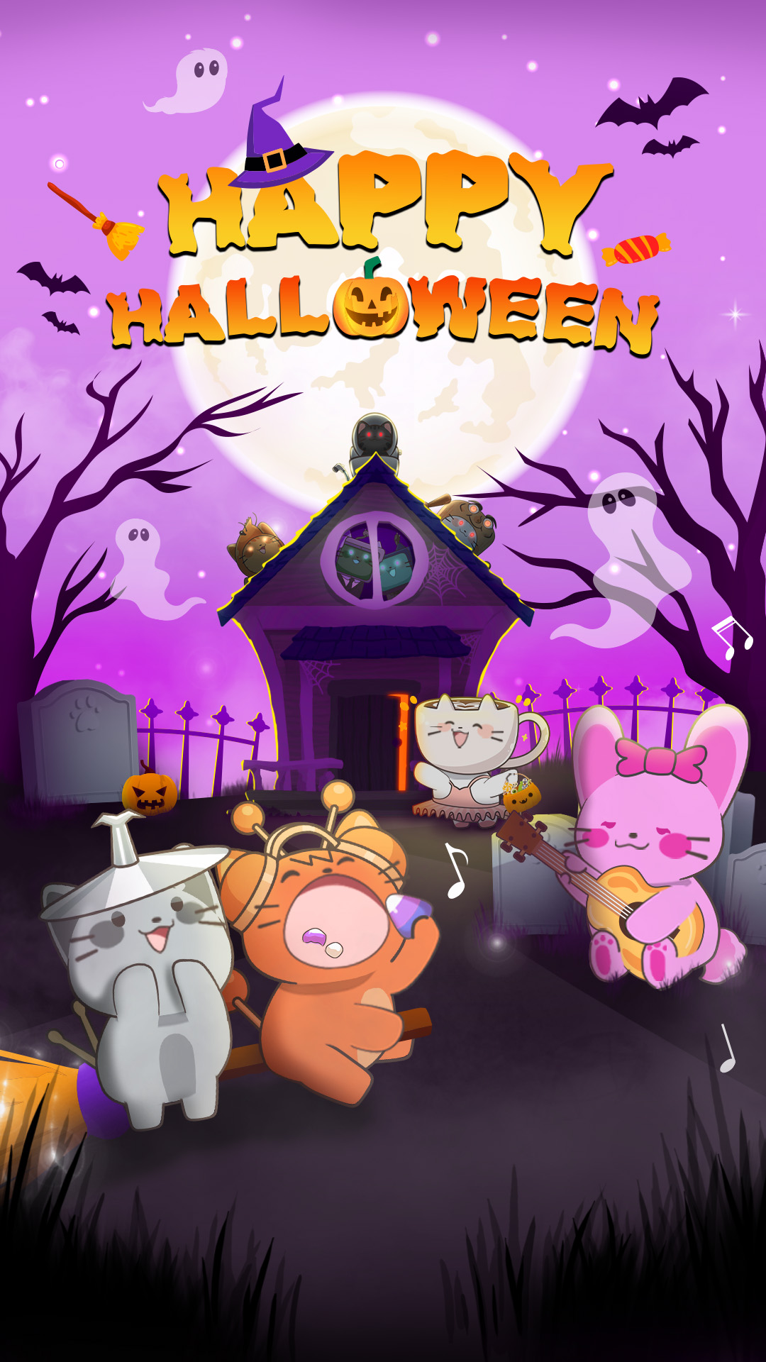 اسکرین شات 1 بازی Duet Cats: Music & Meow Game