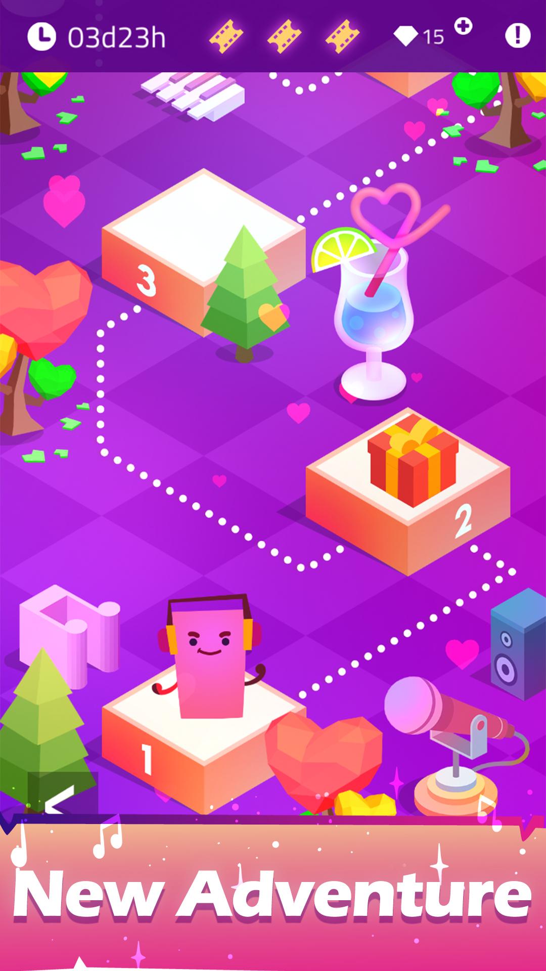اسکرین شات 4 بازی Magic Dream Tiles