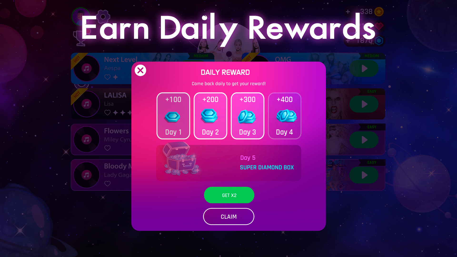 اسکرین شات 8 بازی Dancing Road: Color Ball Run!