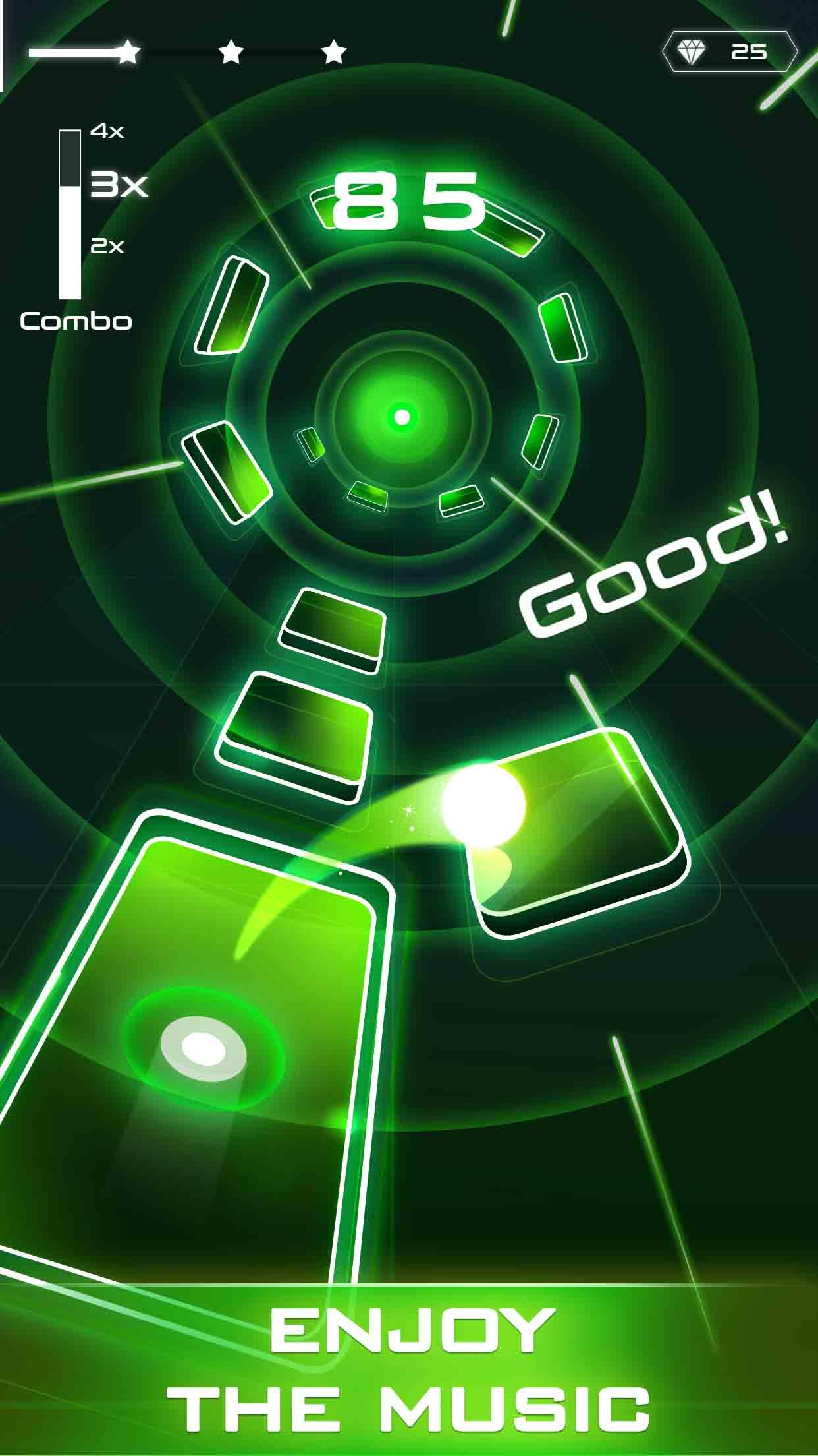 اسکرین شات 4 بازی Magic Twist: Twister Music Ball Game