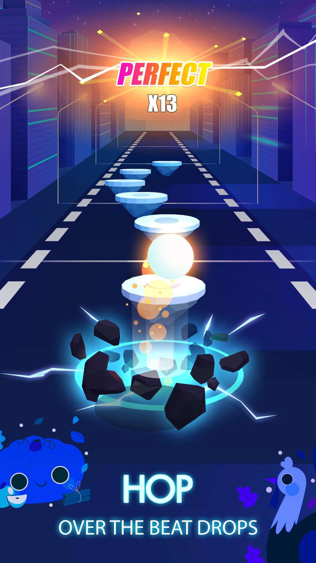 اسکرین شات 4 بازی Hop Ball 3D: Dancing Ball