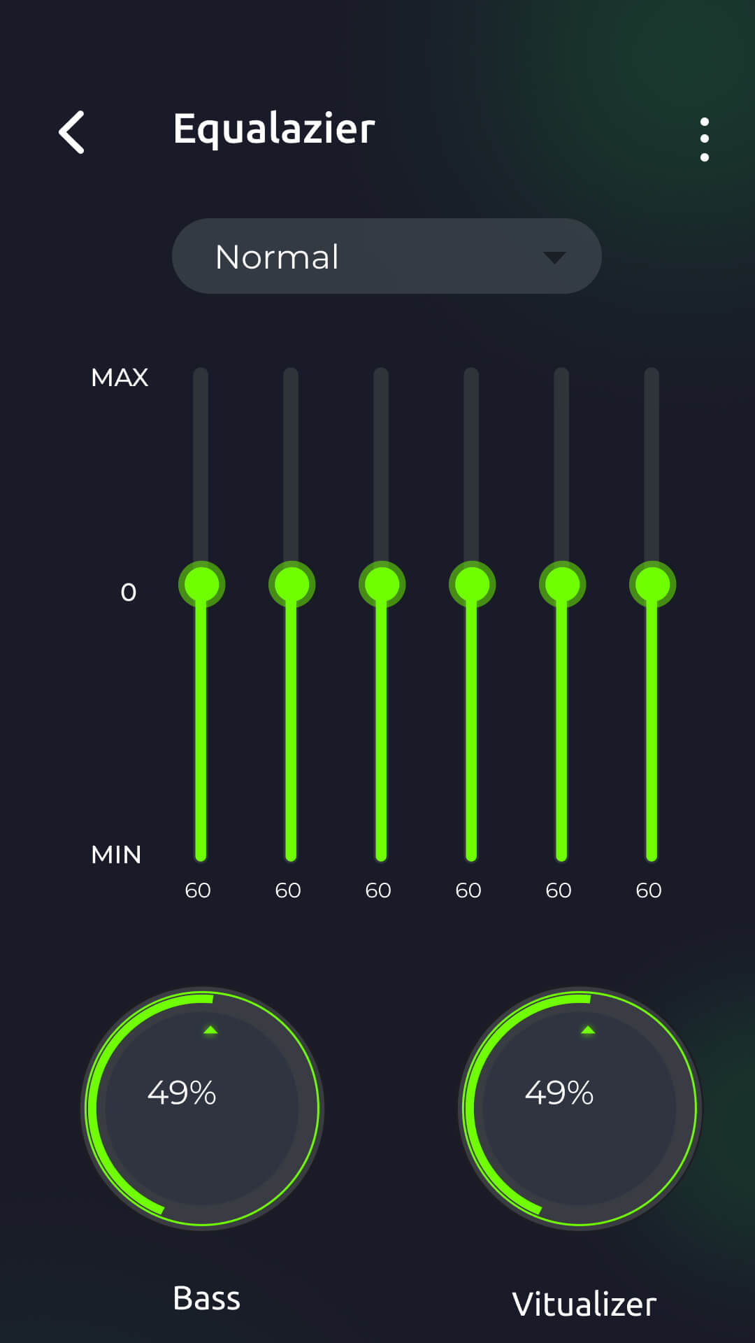 اسکرین شات 5 برنامه Music player