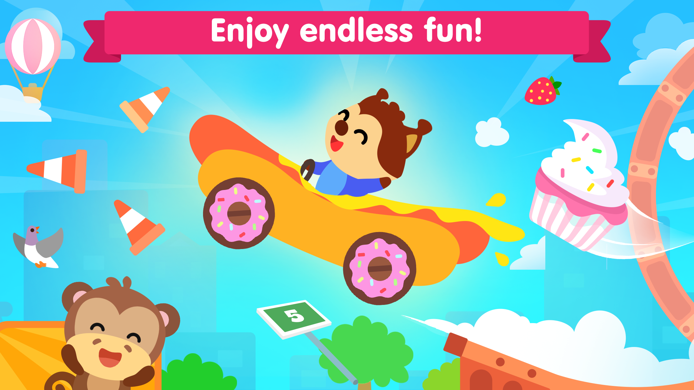 اسکرین شات 3 بازی Car games for kids & toddler