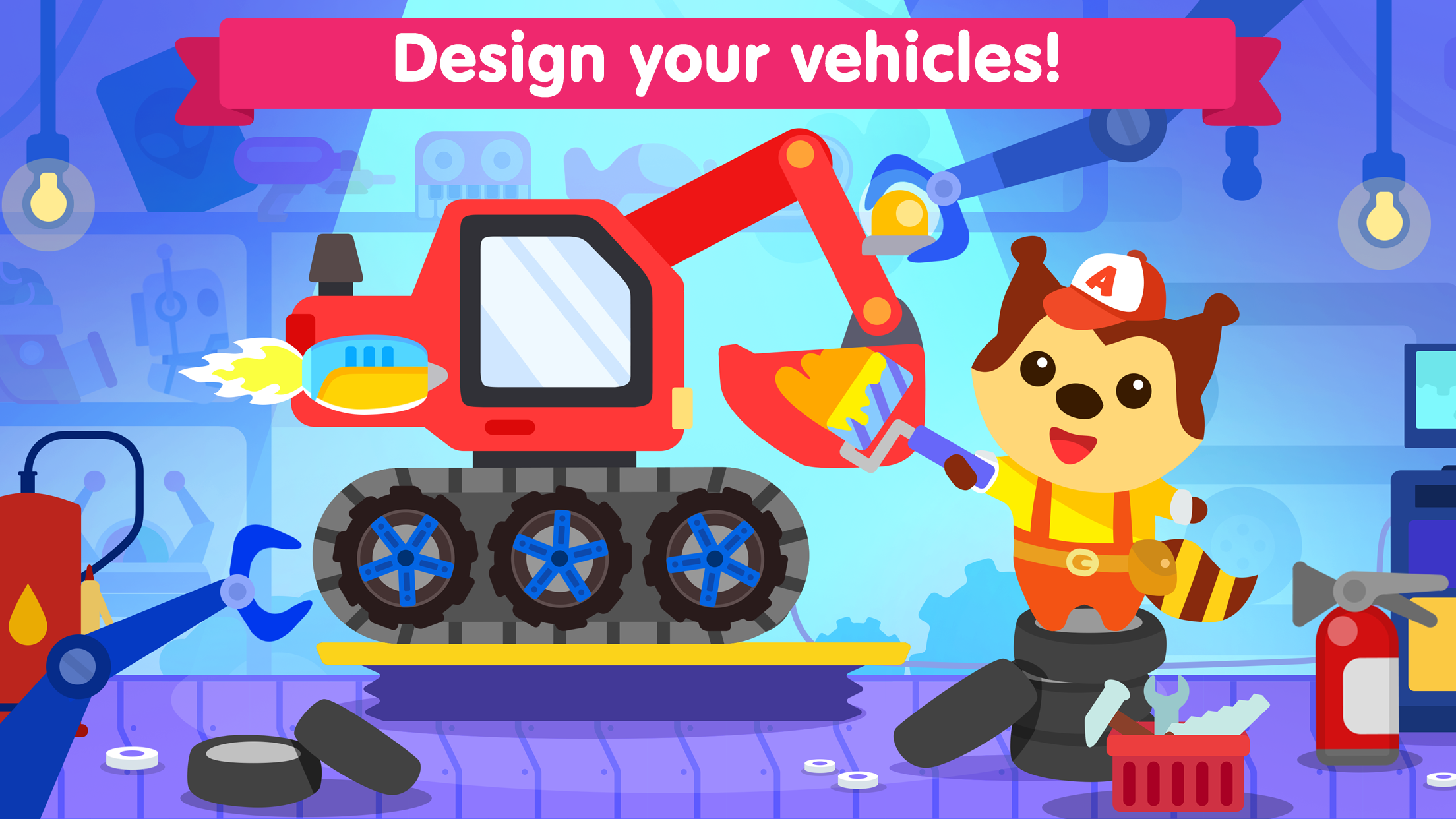 اسکرین شات 1 بازی Car games for toddlers & kids
