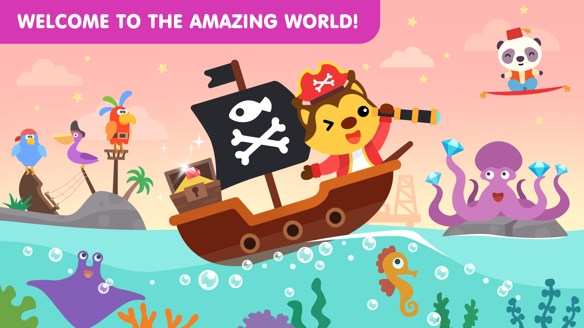 اسکرین شات 1 بازی Boat and ship game for babies