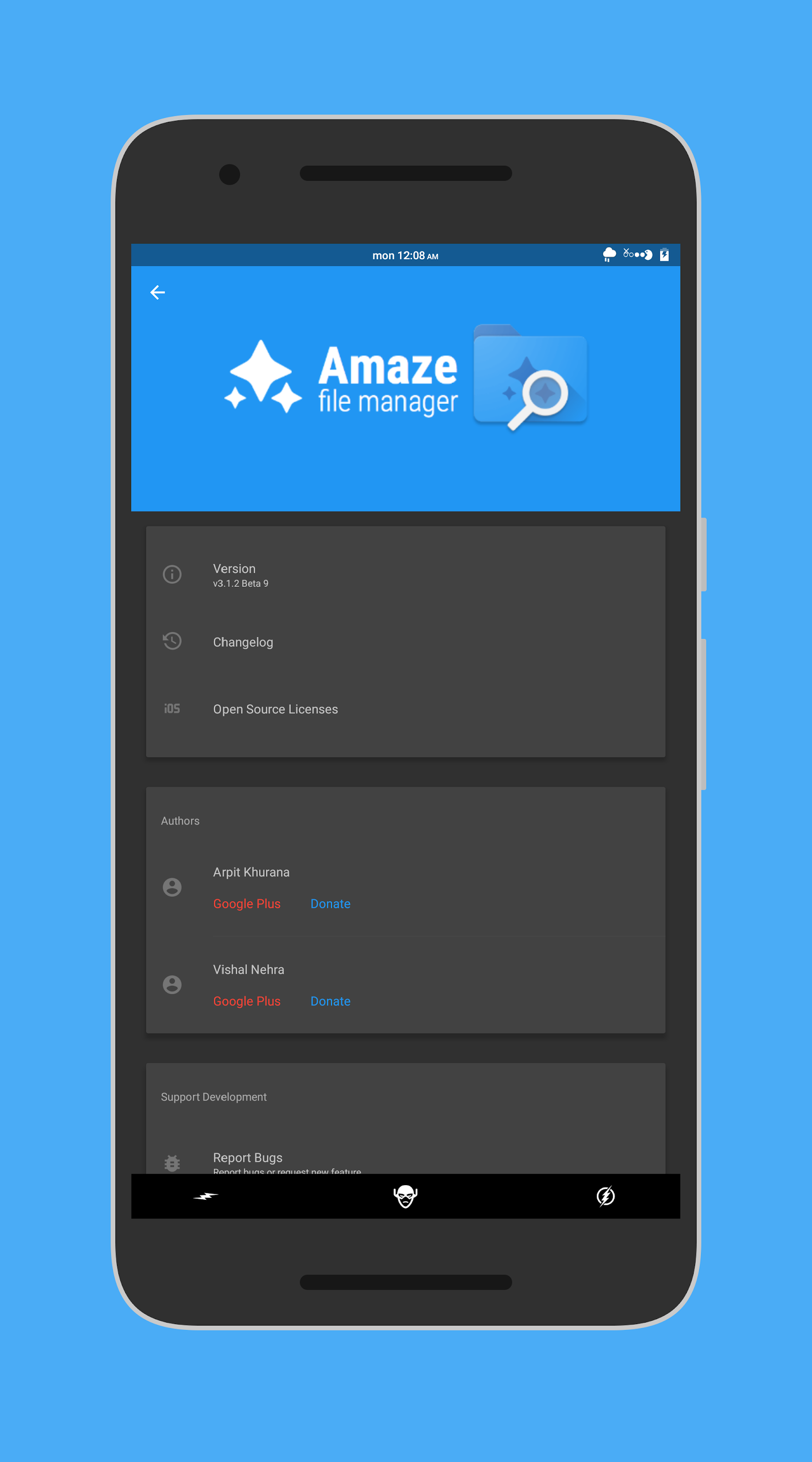 اسکرین شات 8 برنامه Amaze File Manager