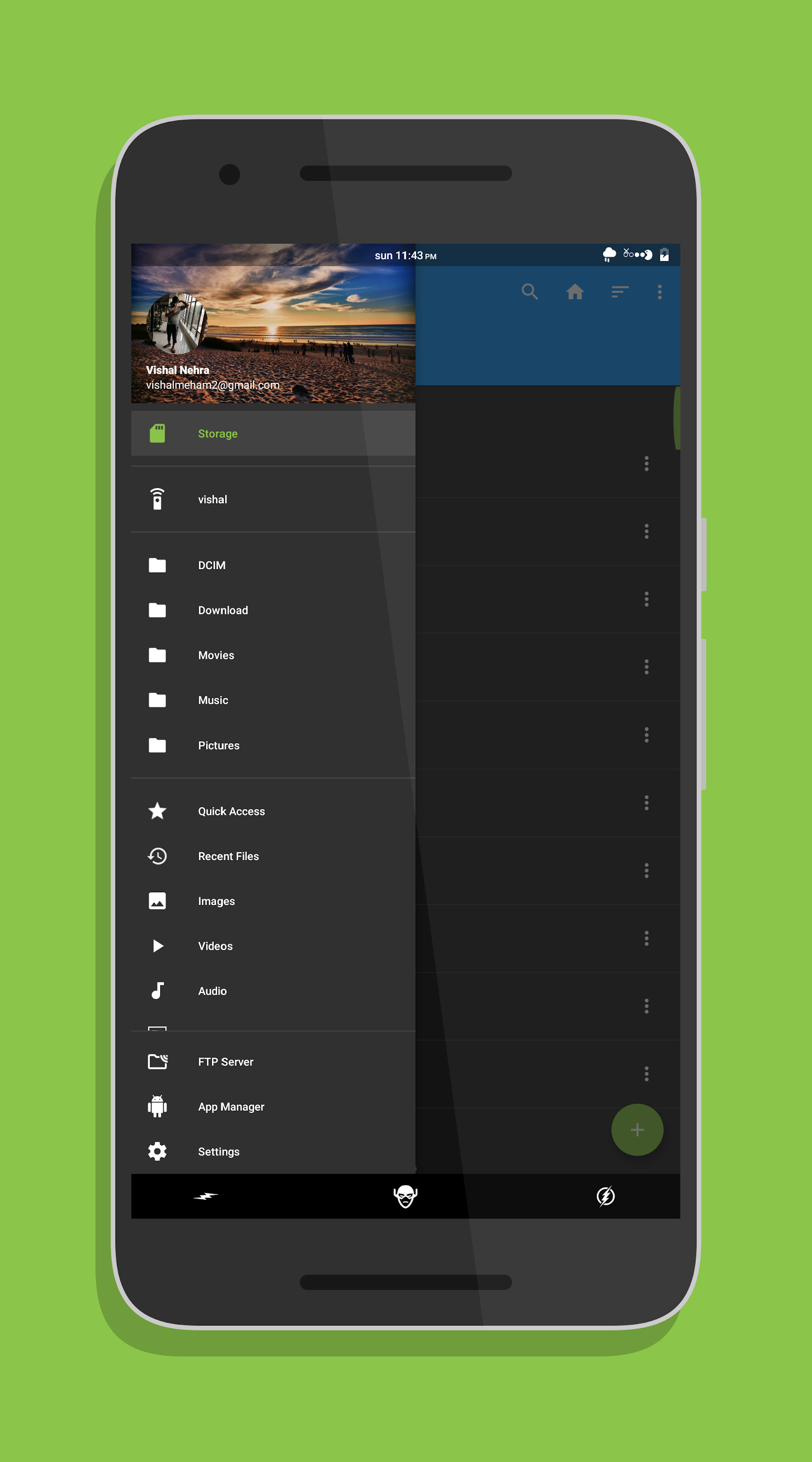 اسکرین شات 5 برنامه Amaze File Manager