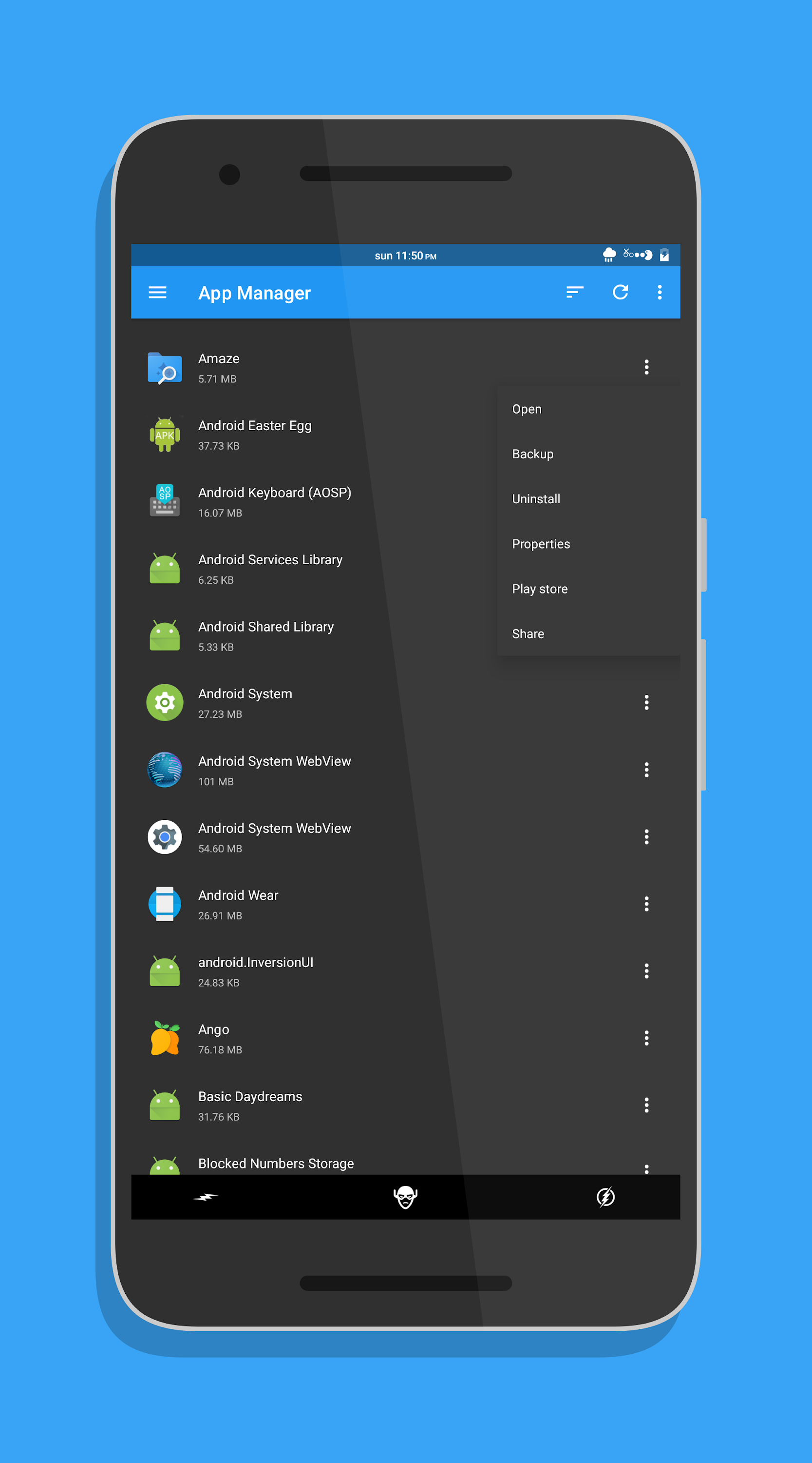 اسکرین شات 3 برنامه Amaze File Manager