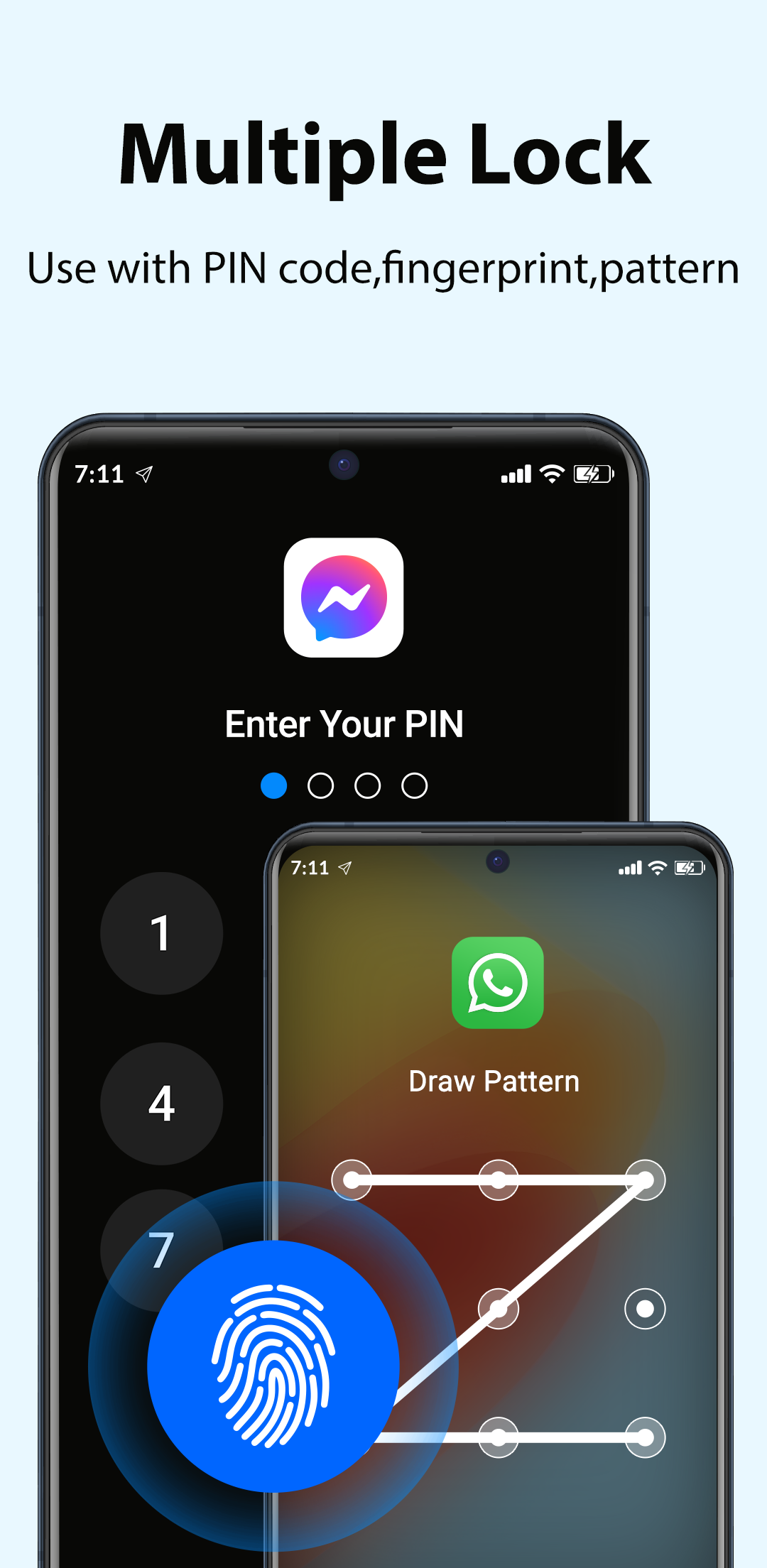 اسکرین شات 3 برنامه AppLock Secret