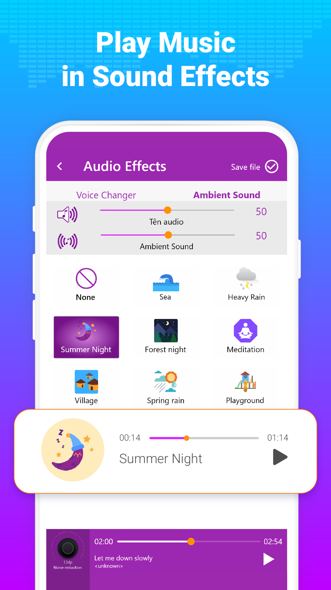 اسکرین شات 3 برنامه Voice Changer - Sound Effects