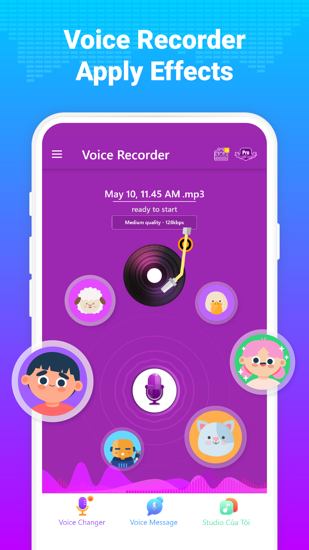 اسکرین شات 5 برنامه Voice Changer - Sound Effects