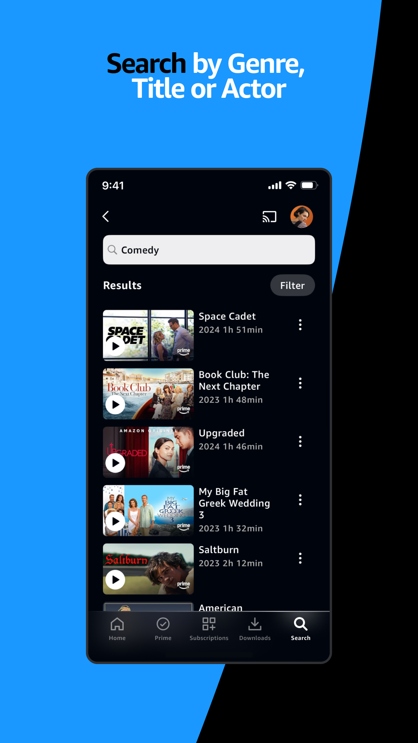 اسکرین شات 5 برنامه Prime Video