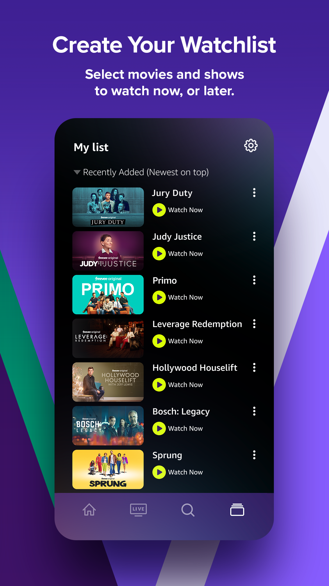 اسکرین شات 5 برنامه Amazon Freevee: Free Movies/TV