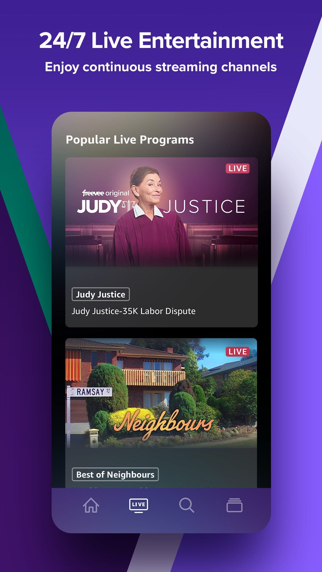 اسکرین شات 4 برنامه Amazon Freevee: Free Movies/TV