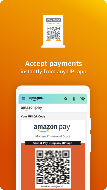 اسکرین شات 3 برنامه Amazon Pay For Business