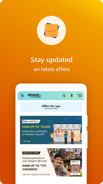 اسکرین شات 1 برنامه Amazon Pay For Business