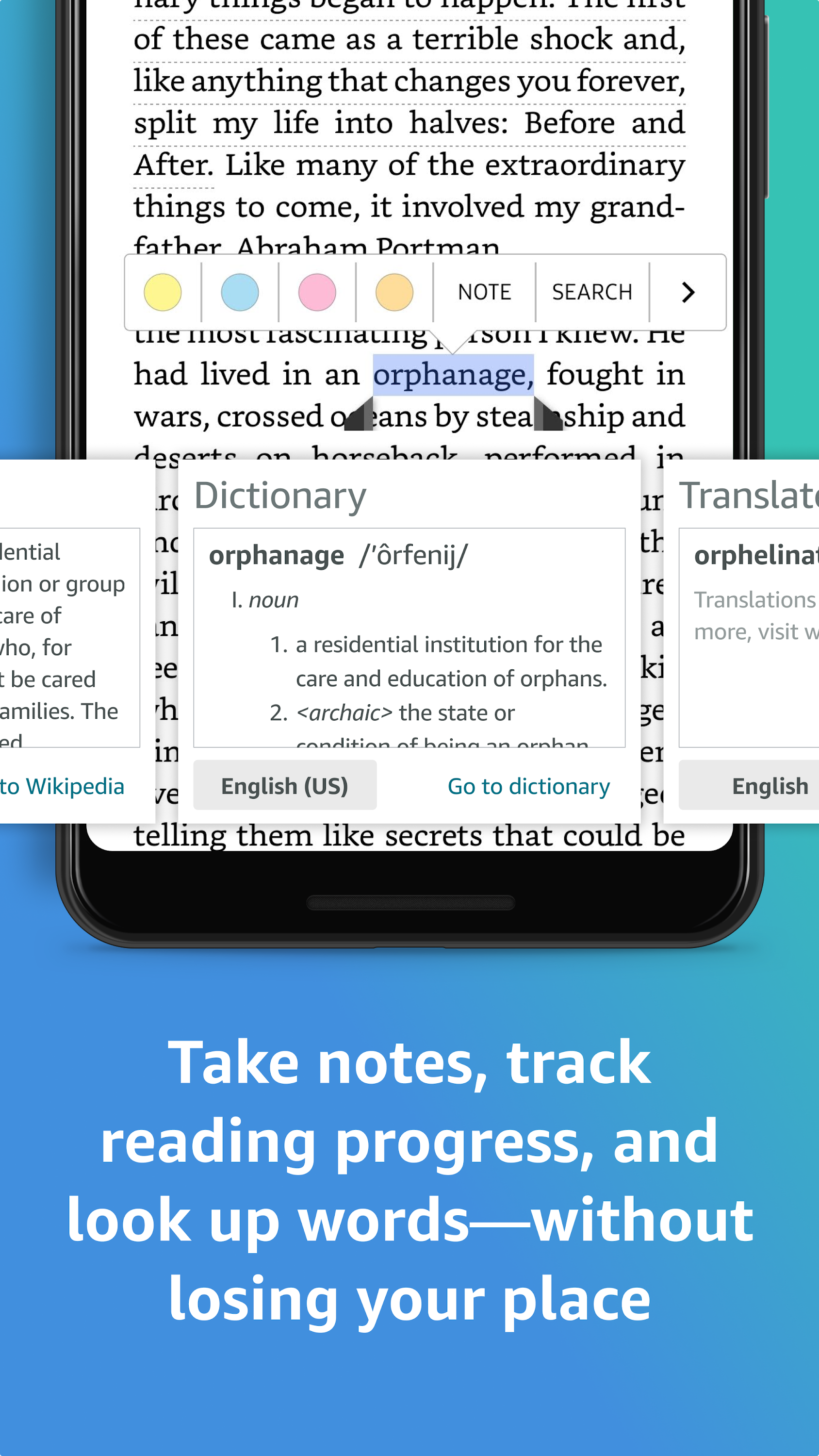 اسکرین شات 4 برنامه Amazon Kindle