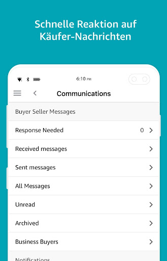 اسکرین شات 4 برنامه Amazon Seller