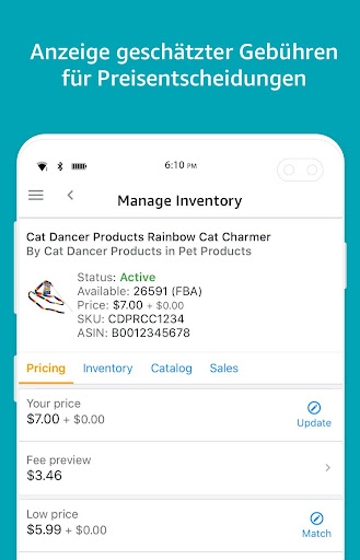 اسکرین شات 7 برنامه Amazon Seller