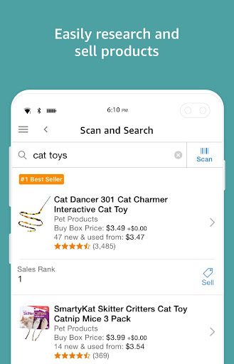 اسکرین شات 8 برنامه Amazon Seller: Sell on Amazon