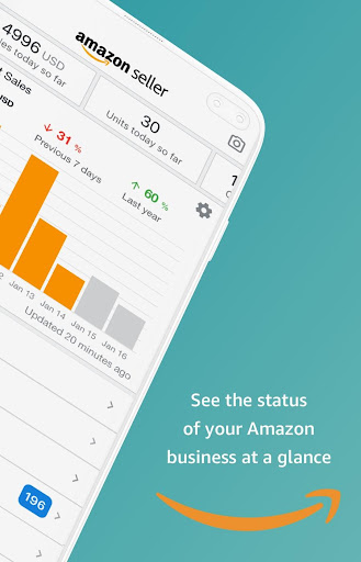 اسکرین شات 2 برنامه Amazon Seller: Sell on Amazon