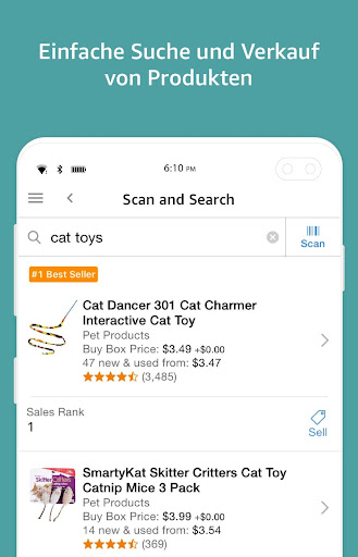 اسکرین شات 8 برنامه Amazon Seller