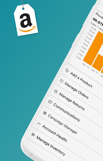اسکرین شات 1 برنامه Amazon Seller: Sell on Amazon
