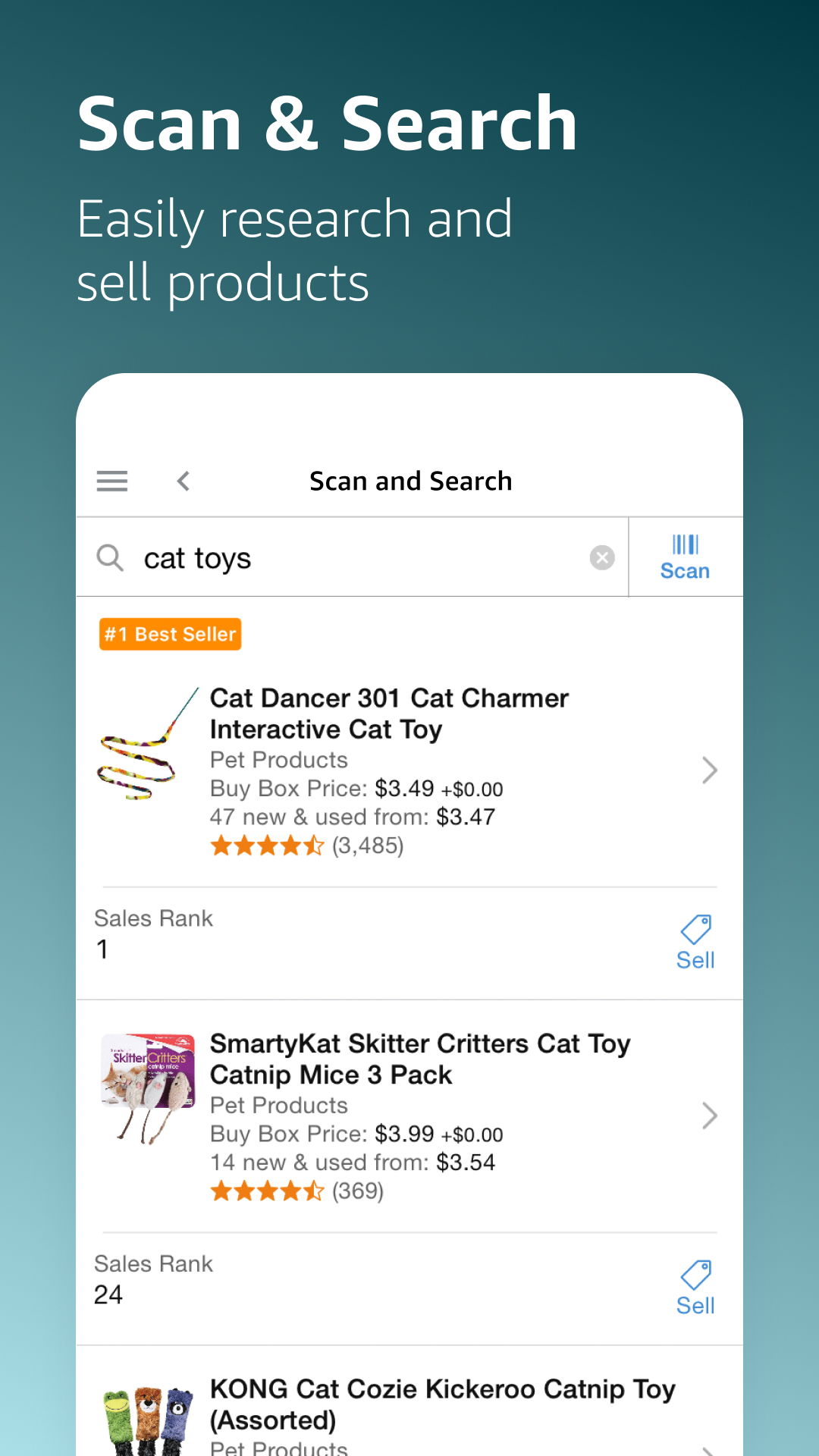 اسکرین شات 4 برنامه Amazon Seller