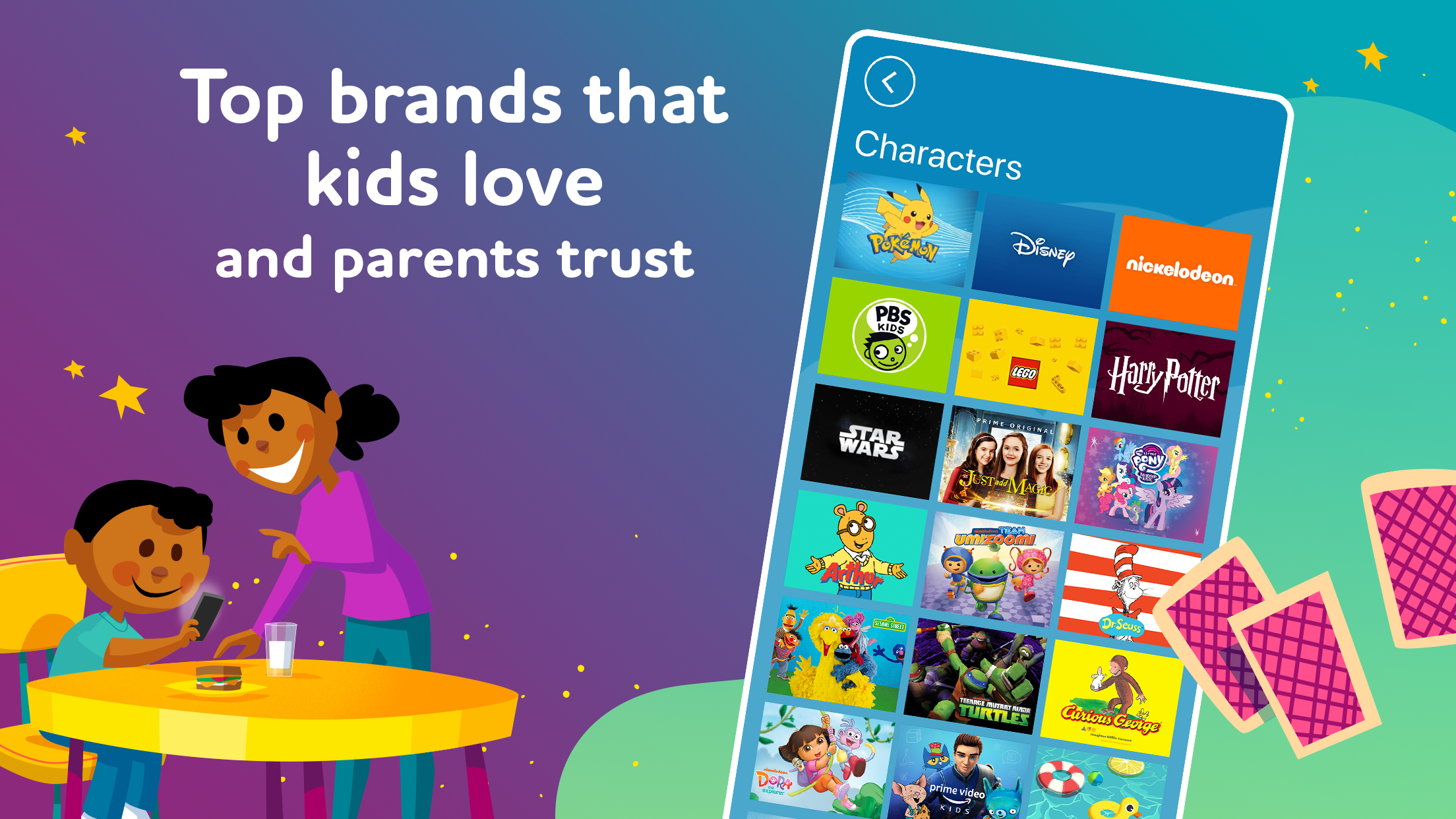 اسکرین شات 2 برنامه Amazon Kids+: Books, Videos…
