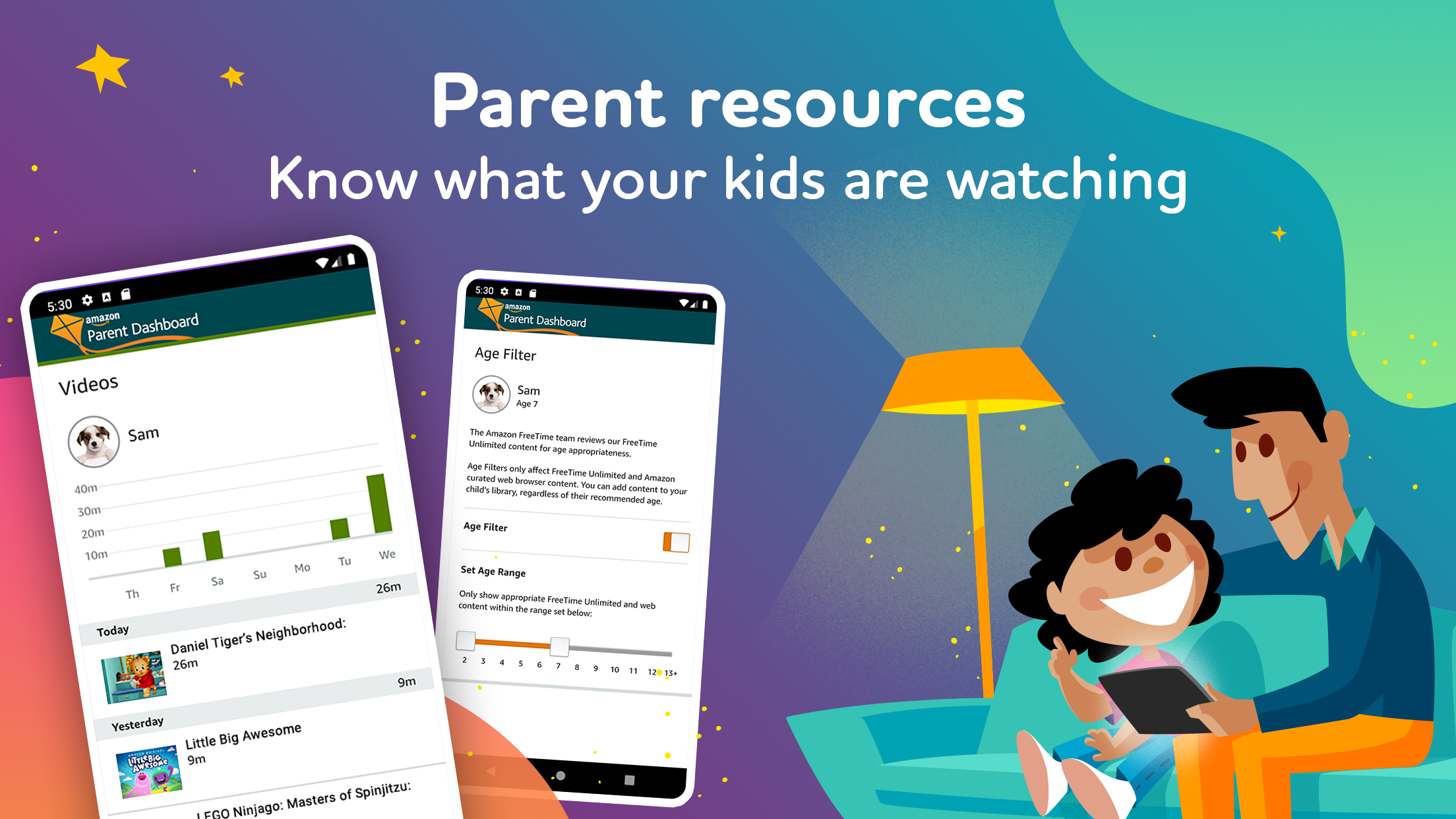 اسکرین شات 5 برنامه Amazon Kids+: Books, Videos…