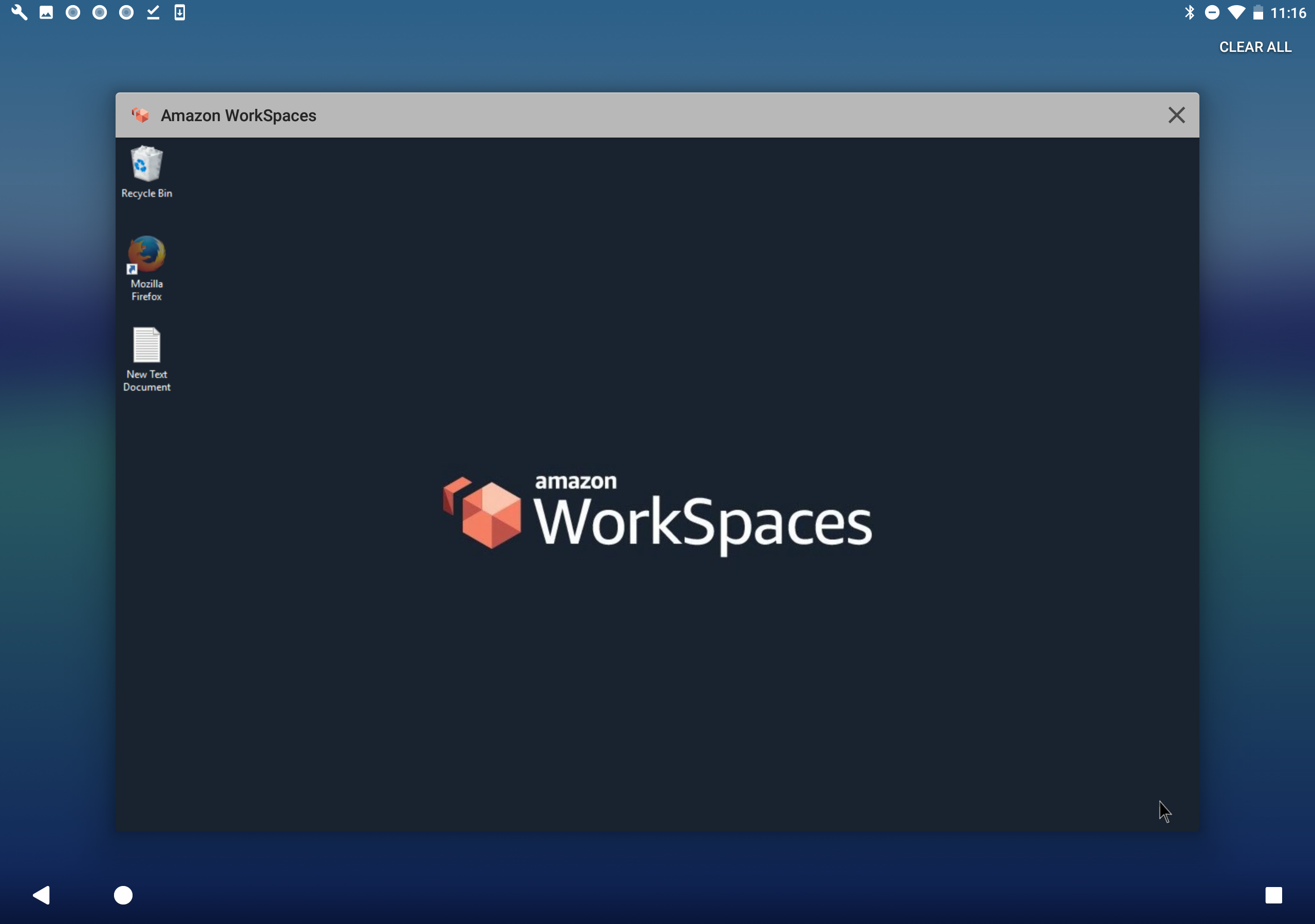 اسکرین شات 6 برنامه Amazon WorkSpaces