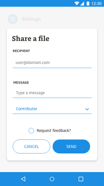 اسکرین شات 5 برنامه Amazon WorkDocs