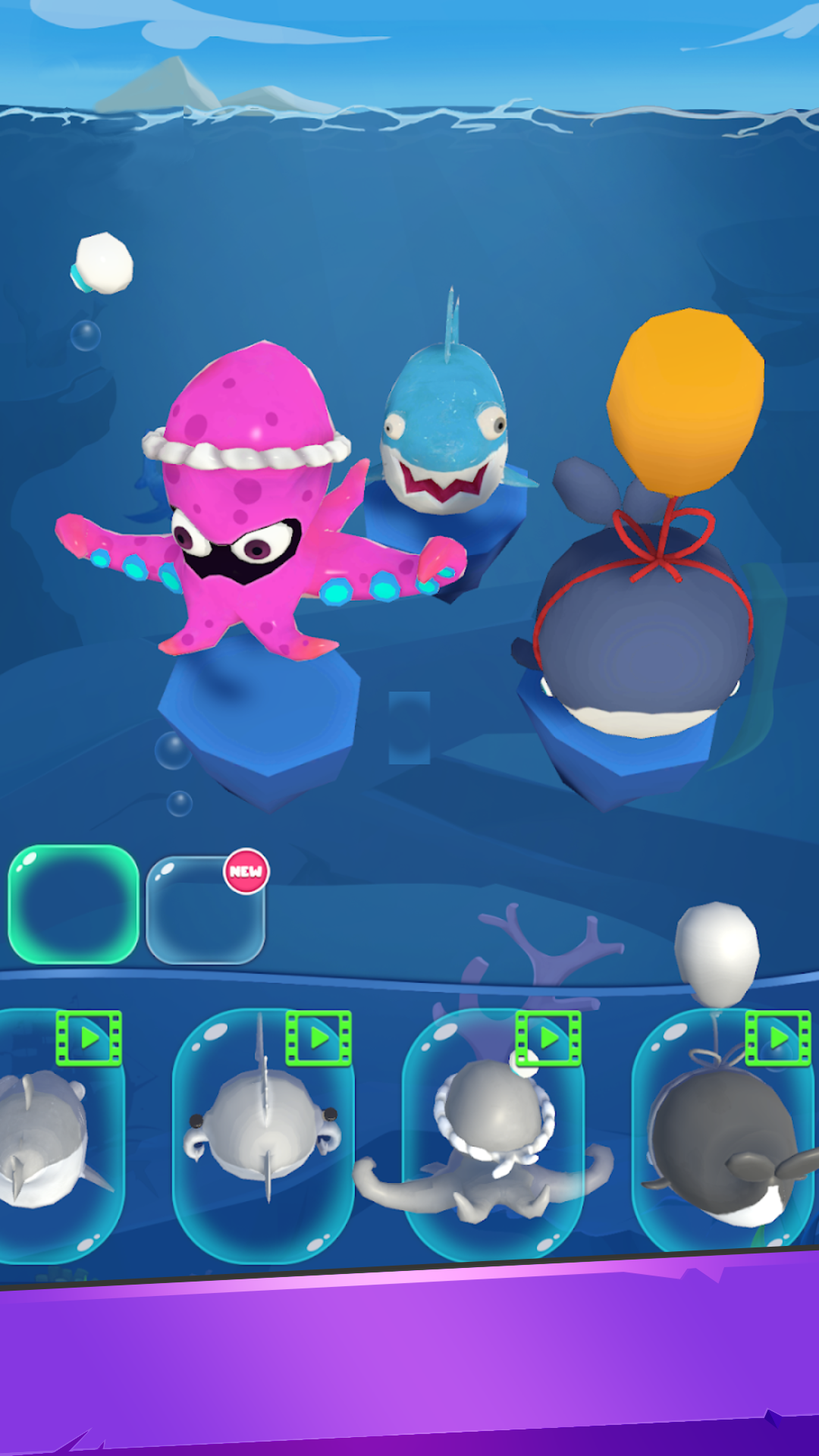 اسکرین شات 5 بازی Fish Battle Merge