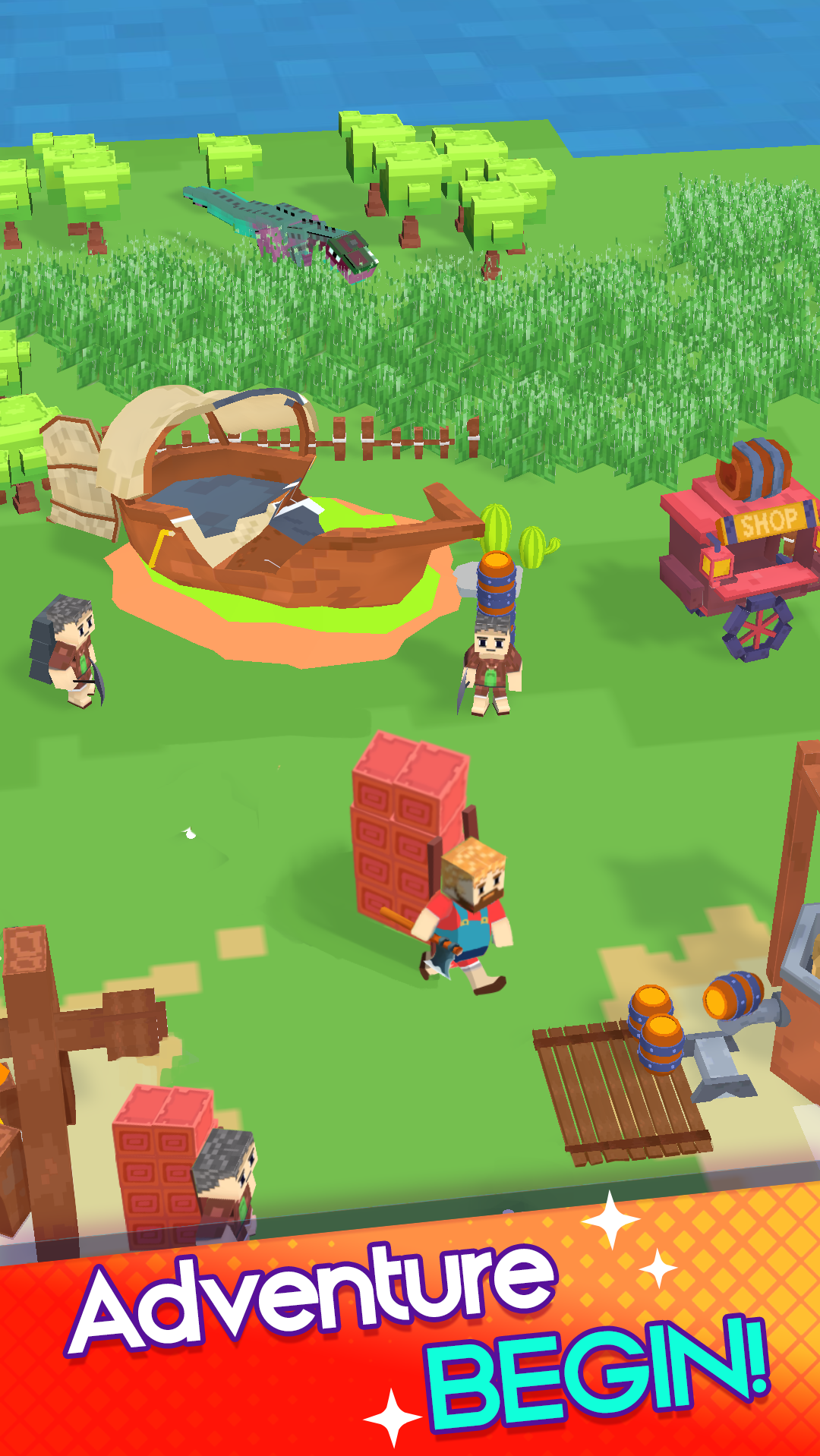 اسکرین شات 1 بازی Island Craft: Building Block