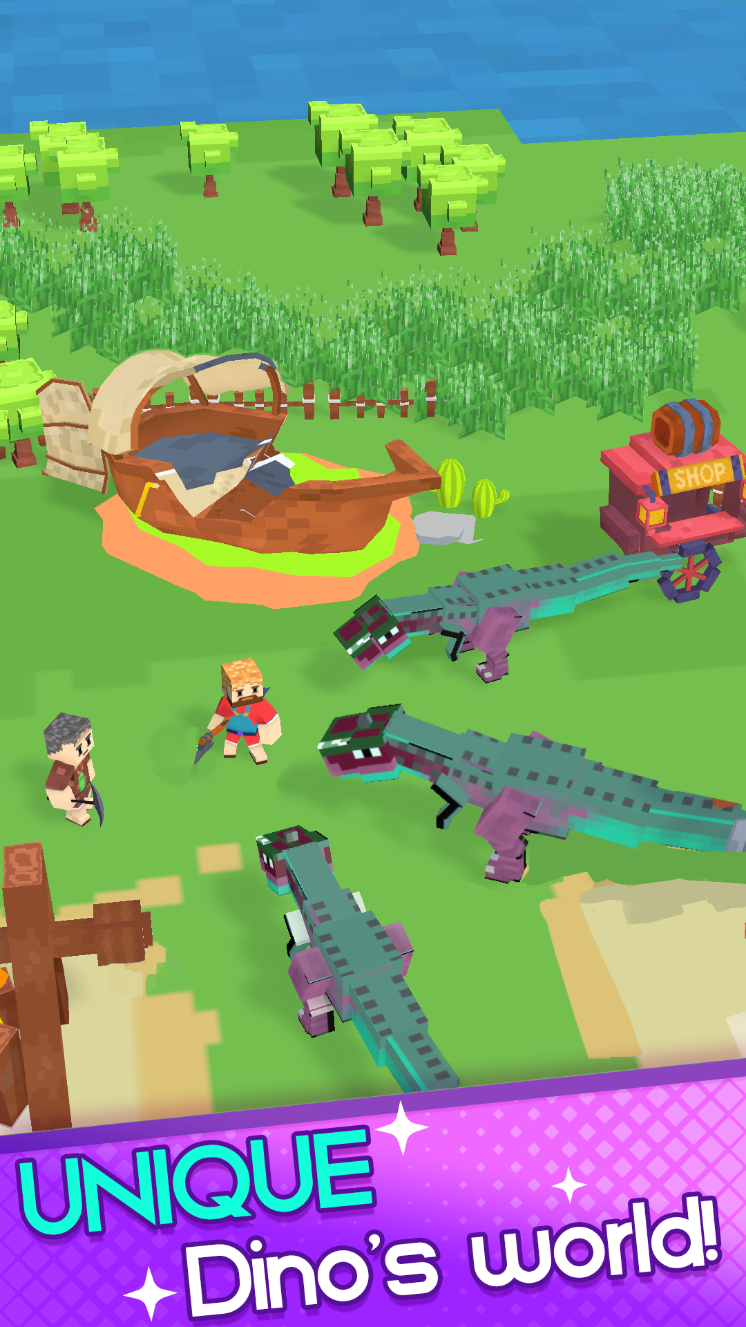 اسکرین شات 2 بازی Island Craft: Building Block